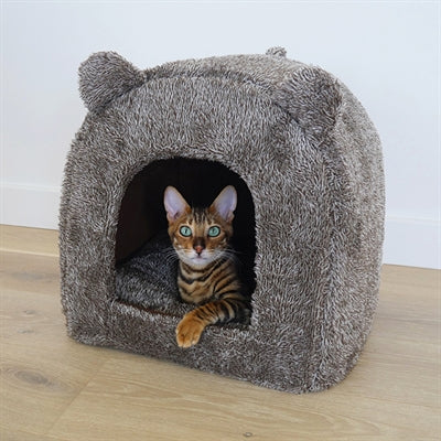 40 Winks Rosewood Kattenmand Iglo Teddy Bruin
