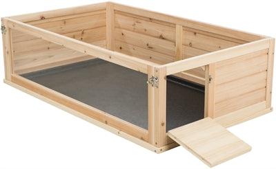 Trixie Indoor Ren Cavia Hout / Plexiglas